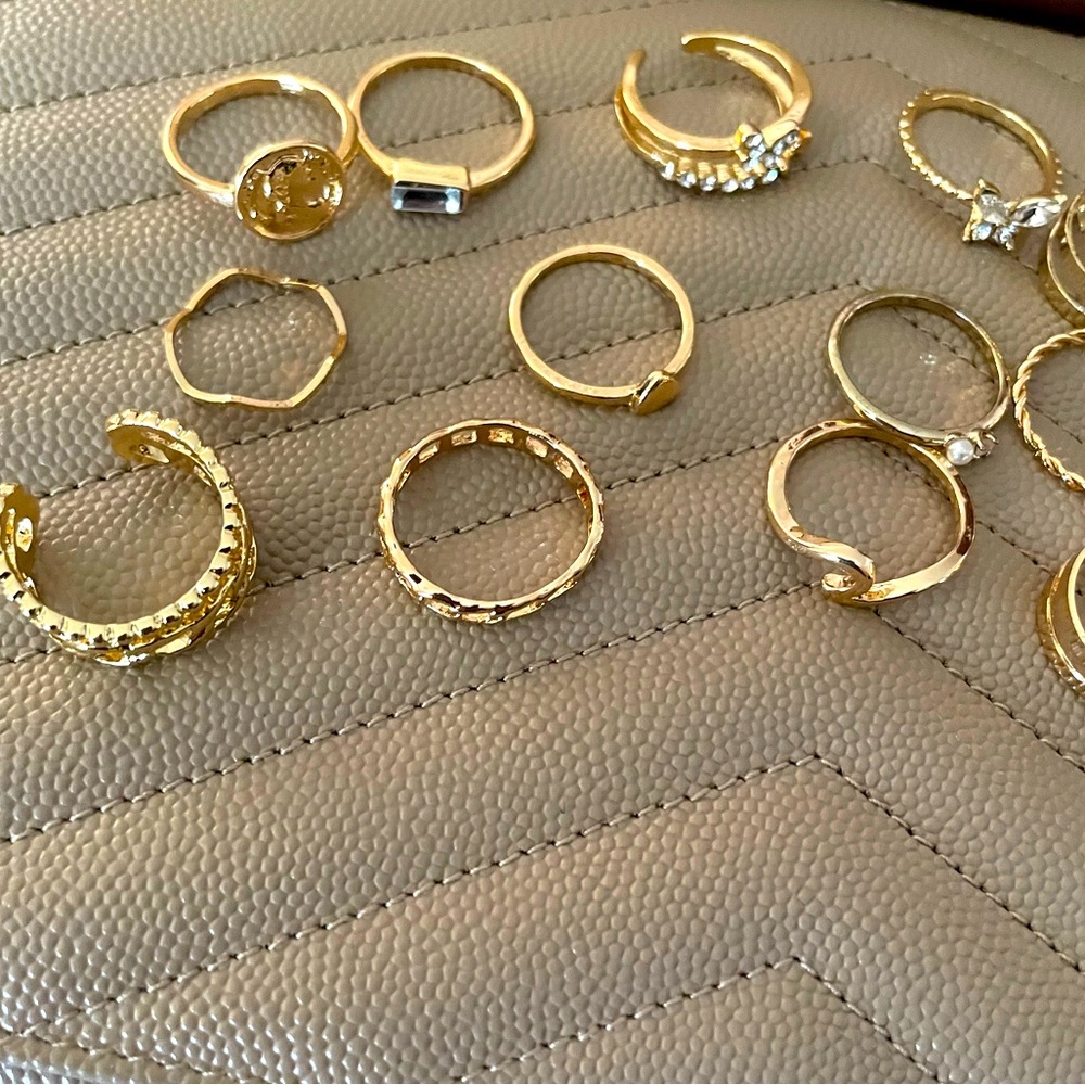 Gold Rings - Picture 2 of 5
